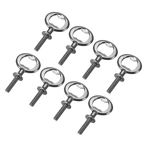 Unique Bargains Zinc Alloy Screw Flat Beer Soda Bottle Opener for Home Party 8 Pcs - 1 of 4
