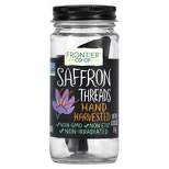 Frontier Co-Op Saffron Threads, Hand Harvested, Non-GMO, Non-ETO*, Non-Irradiated, 0.036 oz (1 g)