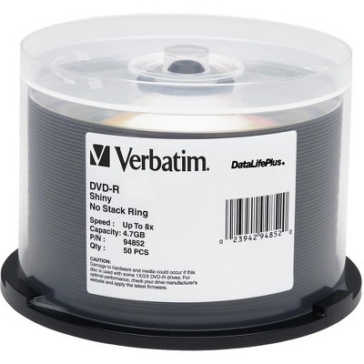 Verbatim DataLifePlus 8x DVD-R Media