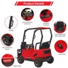 12V Kids Electric Ride-On Forklift Car with Tent,Liftable Fork & Pallet,Remote Control¨CFun Construction Toy for Toddlers - 2 of 4