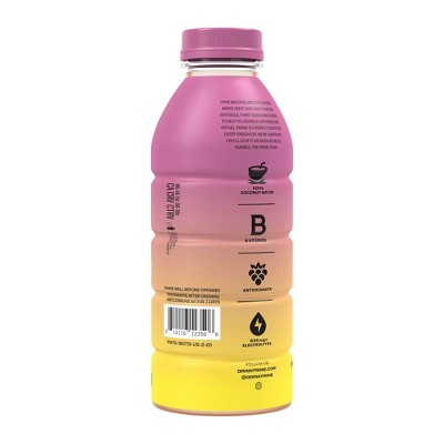 Prime Hydration Strawberry Banana Sports Drink - 16.9 fl oz Bottle