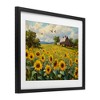 Stupell Industries Sunflower Farm Floral Field Framed Print Under Glass Art - 2 of 4
