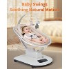Electric Baby Swings for Infants to Toddler,Infant Swing with 5 Motion Modes & 5 Speeds - 3 of 4