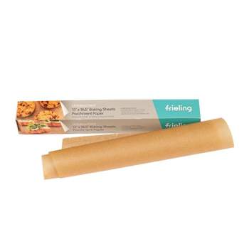 Frieling Parchment Pre-cut Sheets on roll, 13" x 16.5", 30 pcs on roll in box, 4 boxes