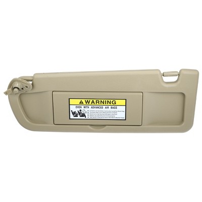 Unique Bargains Front Left Side Car Sun Visor for Honda Civic 2006 2007 2008 2009 2010 2011 83280-SNA-W01ZB Beige