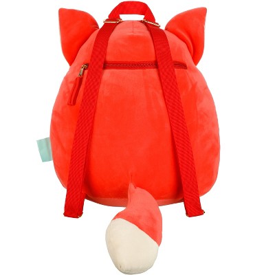 Johnco Productions Plush Patch Stega Backpack Soft Stuffed Toy Bag for Kids 