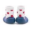 Komuello Toddler Girl Sock Shoes - Snow White - 3 of 4