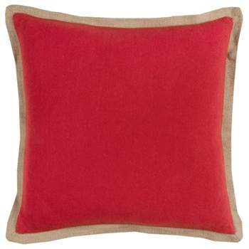 22"x22" Oversize Solid Square Throw Pillow Cover - Rizzy Home