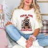 Simply Sage Market Women's Feral Girl Christmas Short Sleeve Garment Dyed Tee - 2 of 4