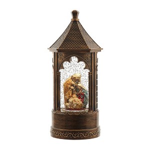 Kurt Adler 11.5-inch Battery Operated Lighted Nativity Water Lantern - 1 of 4