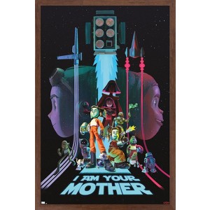Trends International Star Wars: Visions Season 2 - I Am Your Mother Framed Wall Poster Prints - 1 of 4