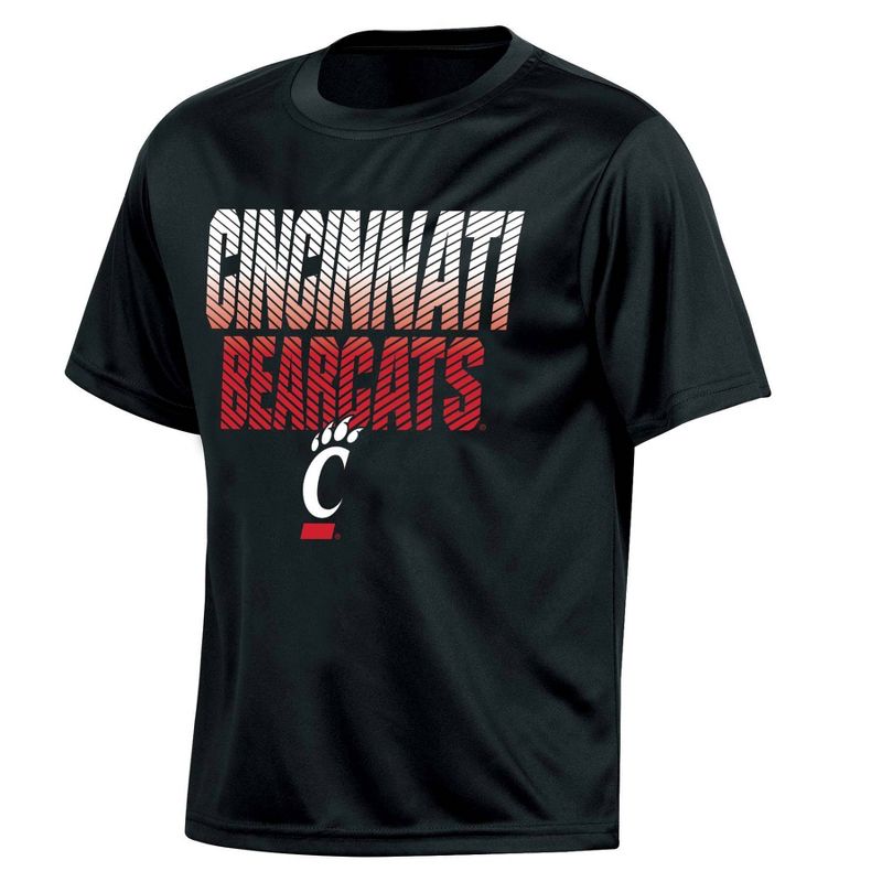 NCAA Cincinnati Bearcats Boys&#39; Poly Short Sleeve T-Shirt, 1 of 3