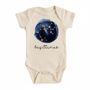 Sagittarius Zodiac Newborn Baby Onesie® Bodysuit GS1 - 1 of 4