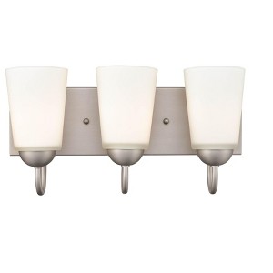 Millennium Lighting Ivey Lake 3 - Light Vanity in  Satin Nickel - 1 of 1
