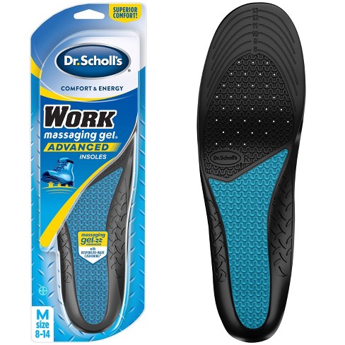 Dr. Scholl's Comfort & Energy Work Massaging Gel Advanced Insoles For ...