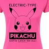 Women's - Pokémon - Electric Type Fitted Graphic T-Shirt - 2 of 3