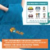 SUN CUBE Kids Changing Robe Surf Beach Towels, Quick Dry Wearable Towel Hood Pocket, Wetsuit Changing Cape for Toddler Boys Girls Teen 3-12 - 3 of 4