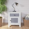 Child Craft Ocean Grove 1 Drawer Nightstand for Nursery or Bedroom, Large Storage Drawer, Made of Sturdy Pinewood, Non-Toxic, Baby Safe Finish - 2 of 4