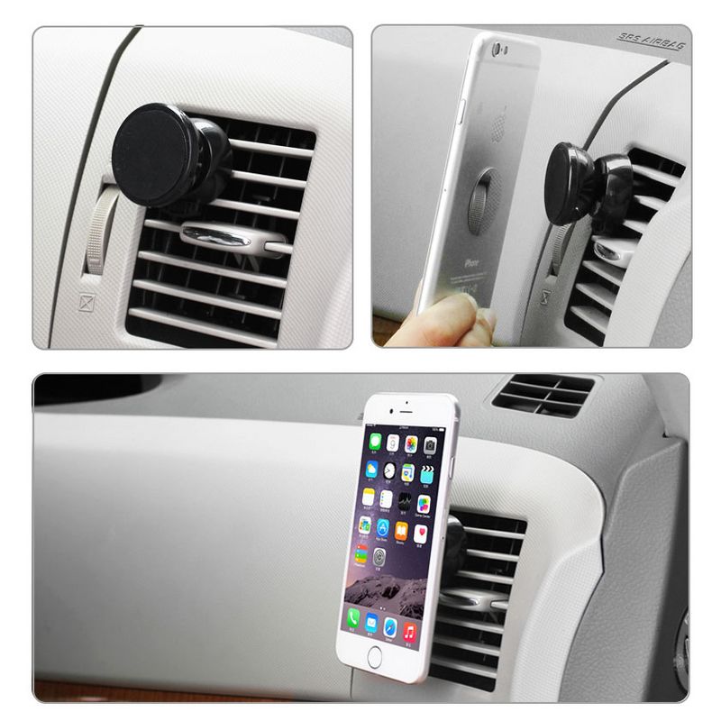REIKO UNIVERSAL AIR VENT MAGNETIC CAR MOUNT PHONE HOLDER, 3 of 5
