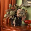 Nearly Natural Fall Pumpkin & Berry Table Arrangement - 4 of 4
