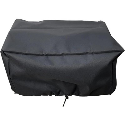 Akefit Outdoor BBQ Grill Cover Waterproof Heavy Duty Fireproof Dustproof Black 24"