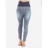 Women's Maternity Skinny Jeans - Angel Maternity - 3 of 3