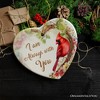 I am Always with You Cardinal Ornament, Sentimental Christmas Memorial Gift| OrnamentallyYou - image 4 of 4