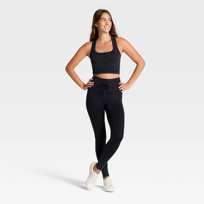Women's High-Rise Tie Seamless Leggings - JoyLab' - image 3