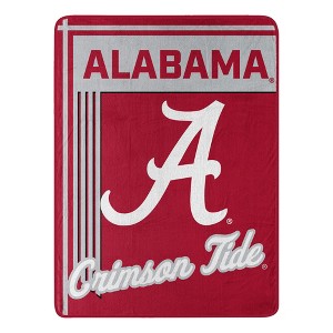 NCAA Alabama Crimson Tide 46" x 60" Raschel Throw Blanket - 1 of 4