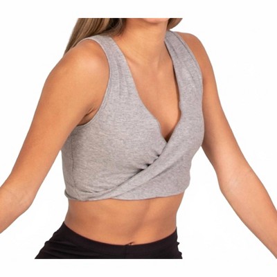 Women's Reversible Criss Cross Back Tank Top - Body Wrappers XL