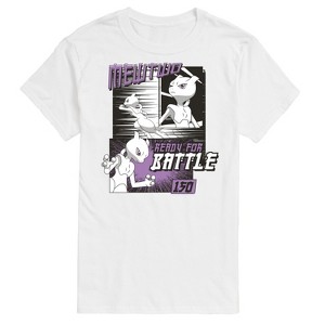 Men's - Pokémon - Mewtwo Ready For Battle Short Sleeve Graphic T-Shirt - 1 of 4