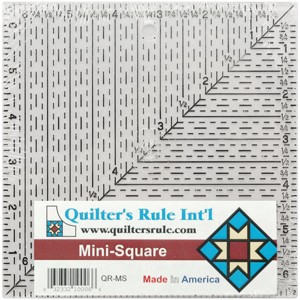 Quilter's Mini Square Ruler-6-1/2"X6-1/2" - 1 of 1