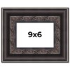 PosterPalooza | Photo Size 3.5" Wide Ornate Black Frame - UV Acrylic, Foam Board Backing, Hanging Hardware - 2 of 4