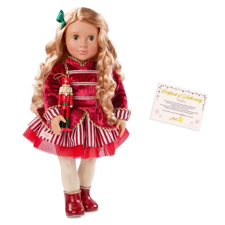 Our Generation Hollie Limited-Edition 18" Holiday Collectible Doll, 1 of 8
