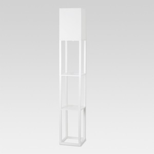 Shelf Floor Lamp White Lamp Only - Threshold