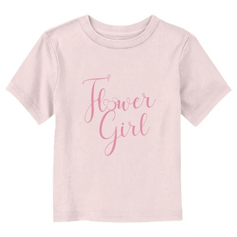 Mickey & Friends Flower Girl Logo T-Shirt - image 1 of 3