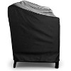 Love Seat Outdoor Furniture Weatherproof Cover - 48" x 32.5" x 31" - Black - image 4 of 4