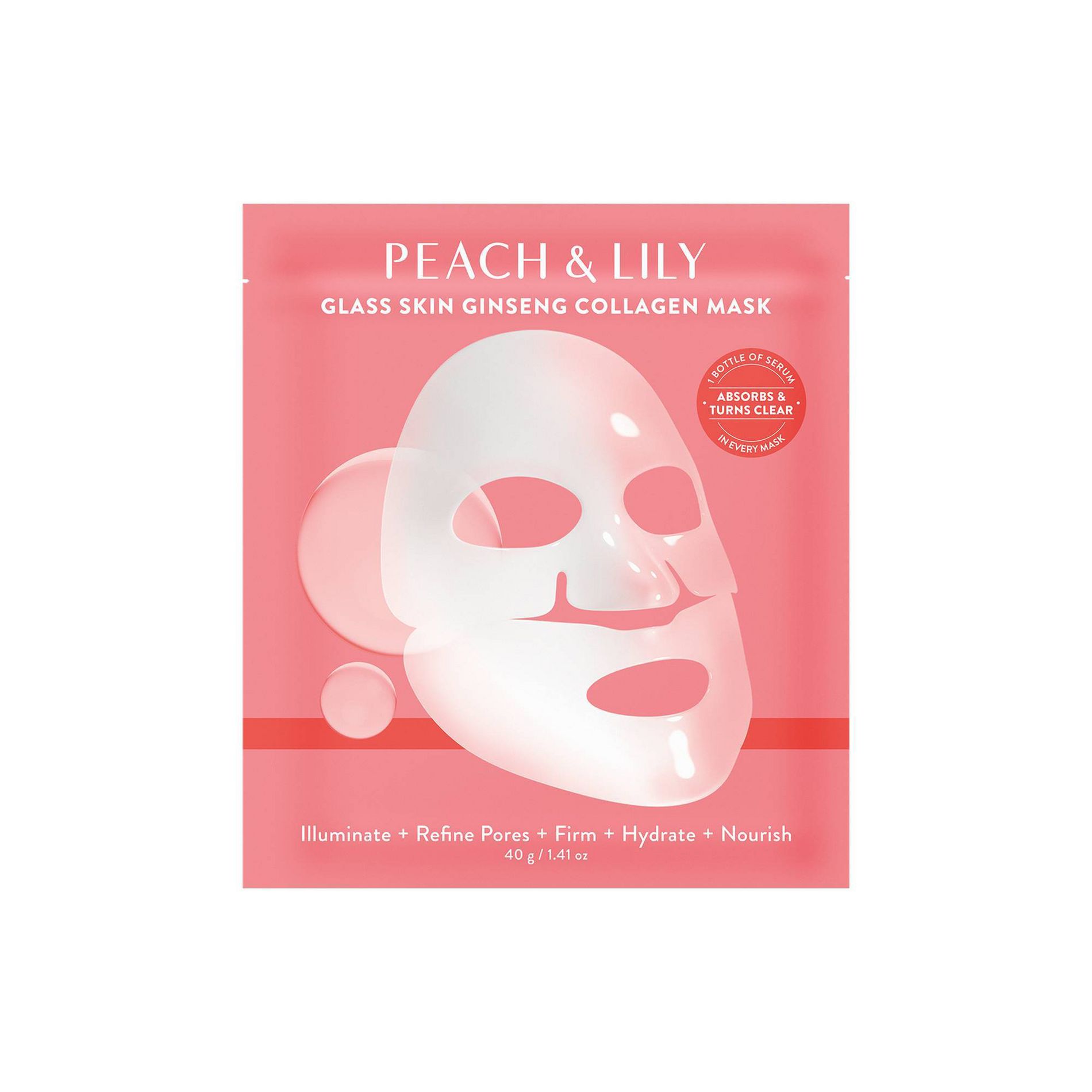 Peach & Lily Glass Skin Ginseng Collagen Mask Single - Ulta Beauty