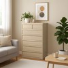 Dresser for Bedroom, with Large Drawers Storage, Modern Dresser Organizer for Living Room, Nursery, Entryway - 2 of 4