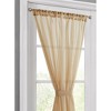 Sheer French Door Curtains - 2 of 4