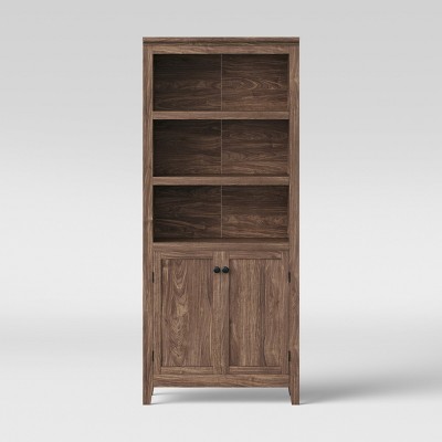 target bookcase with doors