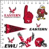 Eastern Washington University 8ct Vinyl Large Deluxe Stickers Variety Pack - image 2 of 4