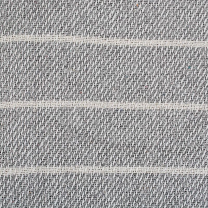 50&#34;X60&#34; Thin Striped Throw Blanket Gray/White - Design Imports, 5 of 6