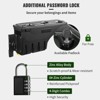 VEVOR Truck Bed Storage Box, Lockable Lid, Waterproof ABS Wheel Well Tool Box 6.6 Gal/20 L with Password Padlock - 3 of 4