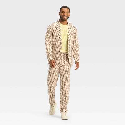 Houston White Men's Seersucker Suit Jacket