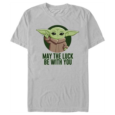 Men's Star Wars: The Mandalorian St. Patrick's Day Grogu May The