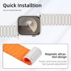 HTUTWOO Magnetic Silicone Compatible with Apple Watch Band Ultra 2 ＆Ultra 49mm 46mm 45mm 44mm 42mm 41mm 38mm for Women men - 4 of 4