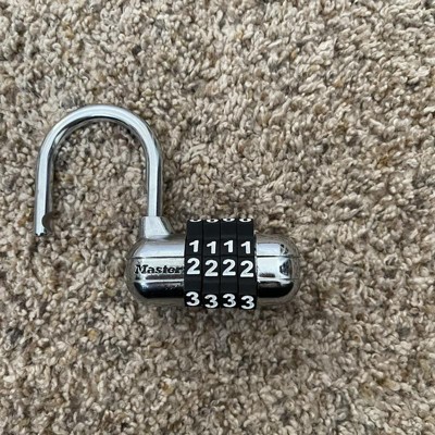 Master Lock 1-7/8 Purple Dial Combination Padlock : Target