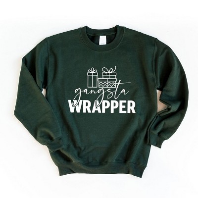 Simply Sage Market Women's Graphic Sweatshirt Gangsta Wrapper Presents