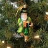 Old World Christmas 5.5 Inch Irish Santa Saint Patricks Day Tree Ornaments - 3 of 3